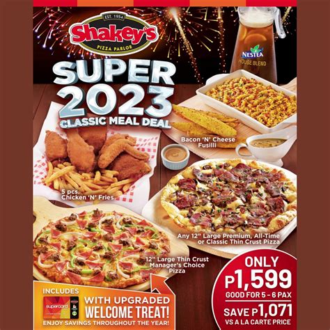 shakeys promo|We're making 2023 SUPER with .